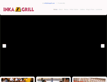 Tablet Screenshot of inkagrill.com